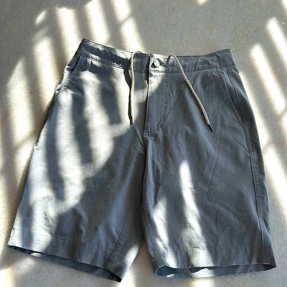 Faherty all day gray shorts